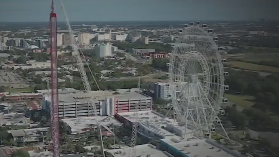Teen dies after fall from drop tower ride at Orlando's ICON PARK, authorities say